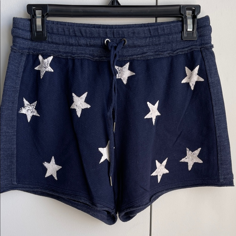 Splendid Navy Starry Women's Athletic Shorts